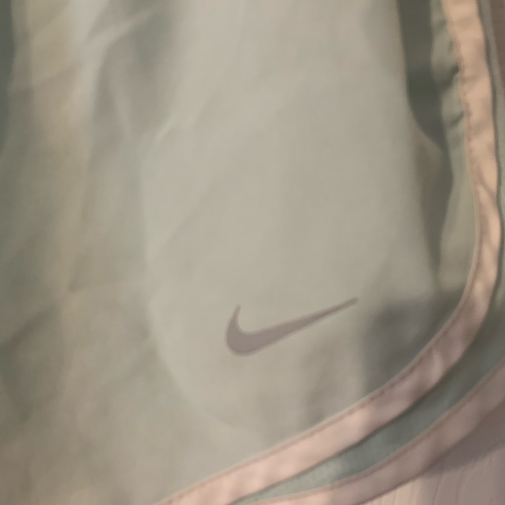 Nike blue biker shorts - Picture 2 of 5